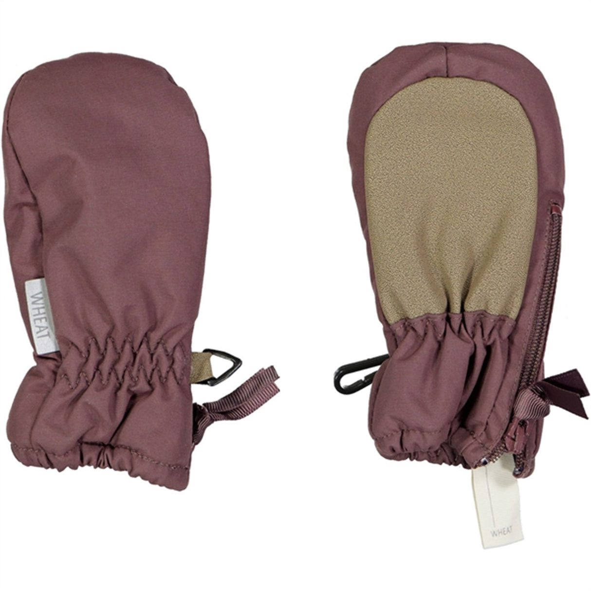 Wheat Votter m/Glidelås Tech Eggplant