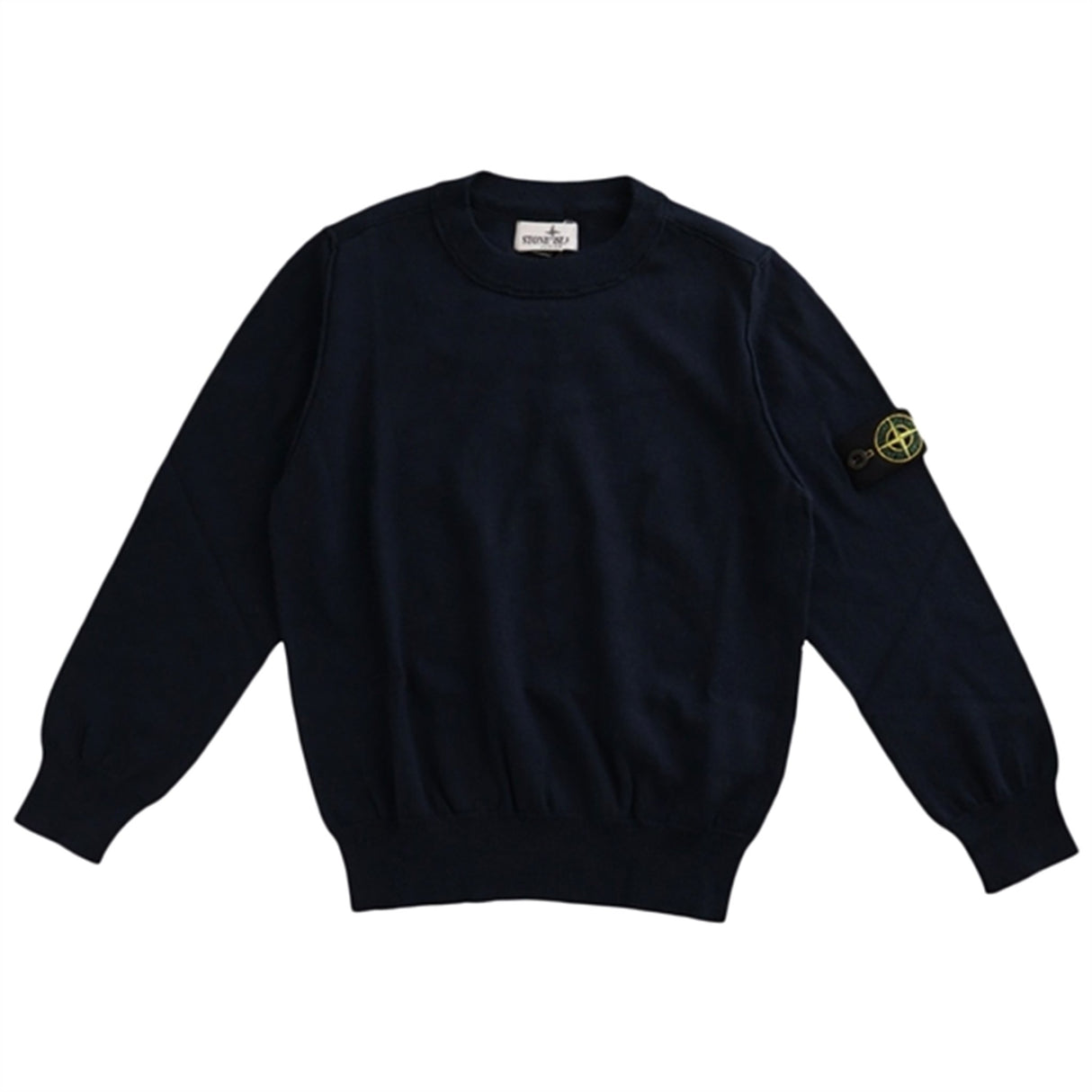 Stone Island Junior Strikk Genser Navy Blue