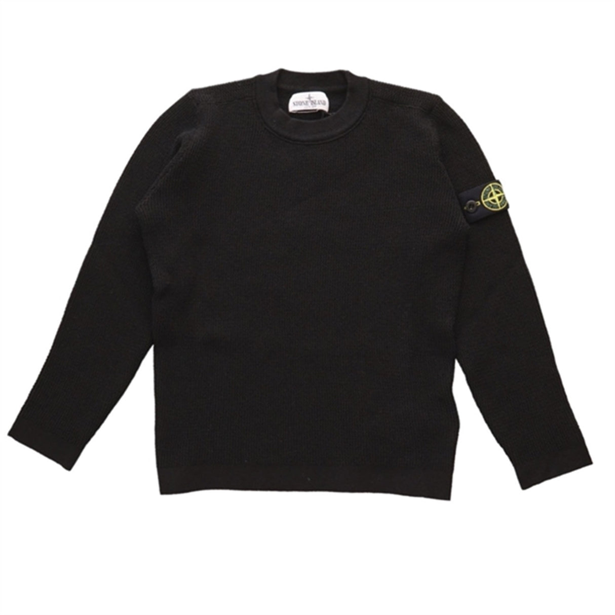 Stone Island Junior Strikk Genser Black