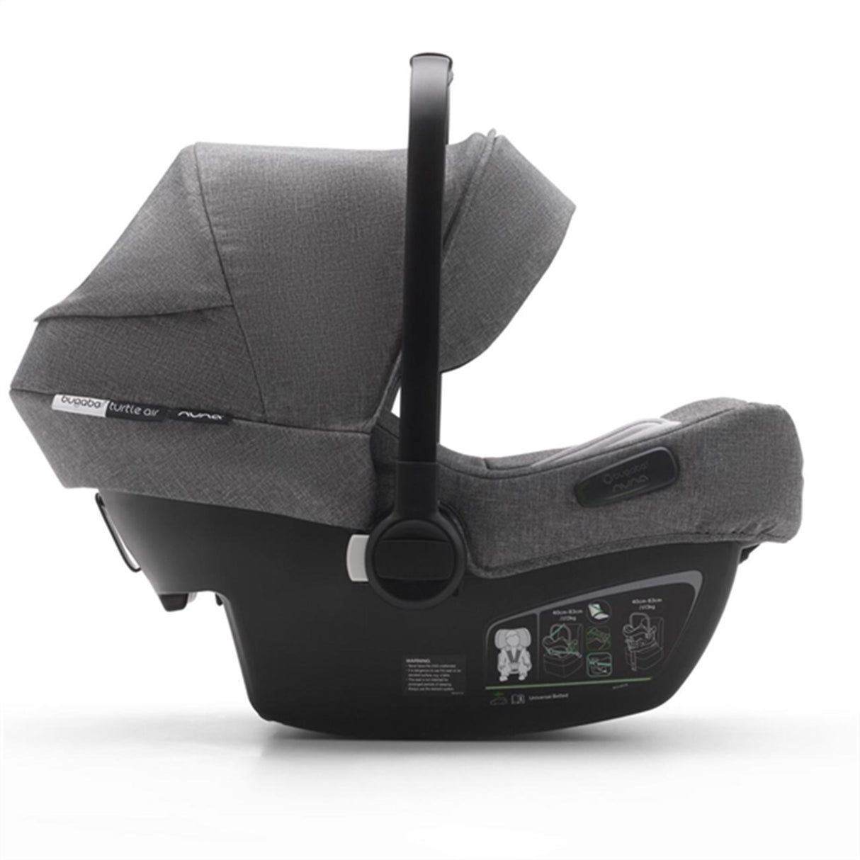 Bugaboo Turtle Air by Nuna Grey Melange 3