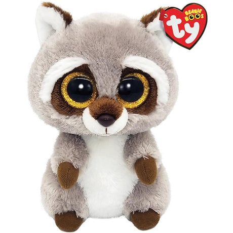 TY Beanie Boos Oakie - Gray Vaskebjørn Reg