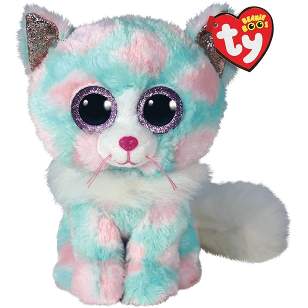 TY Beanie Boos Opal - Pastel Cat Med