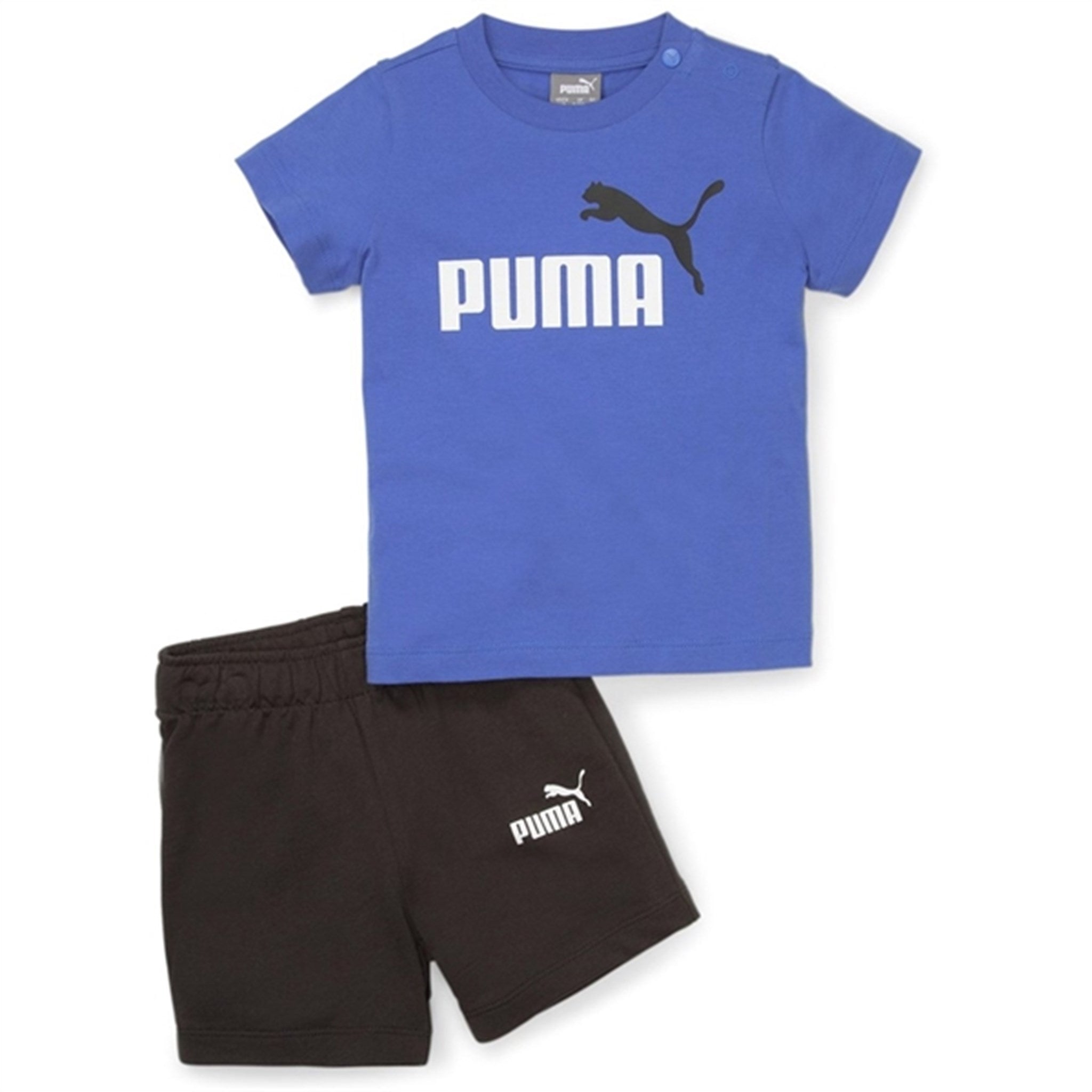 Puma Minicats T-shirt & Shorts Sett Royal Sapphire