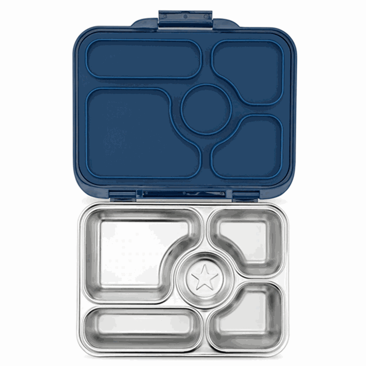 Yumbox Presto Stainless Steel Matbokser Santa Fe Blue 5