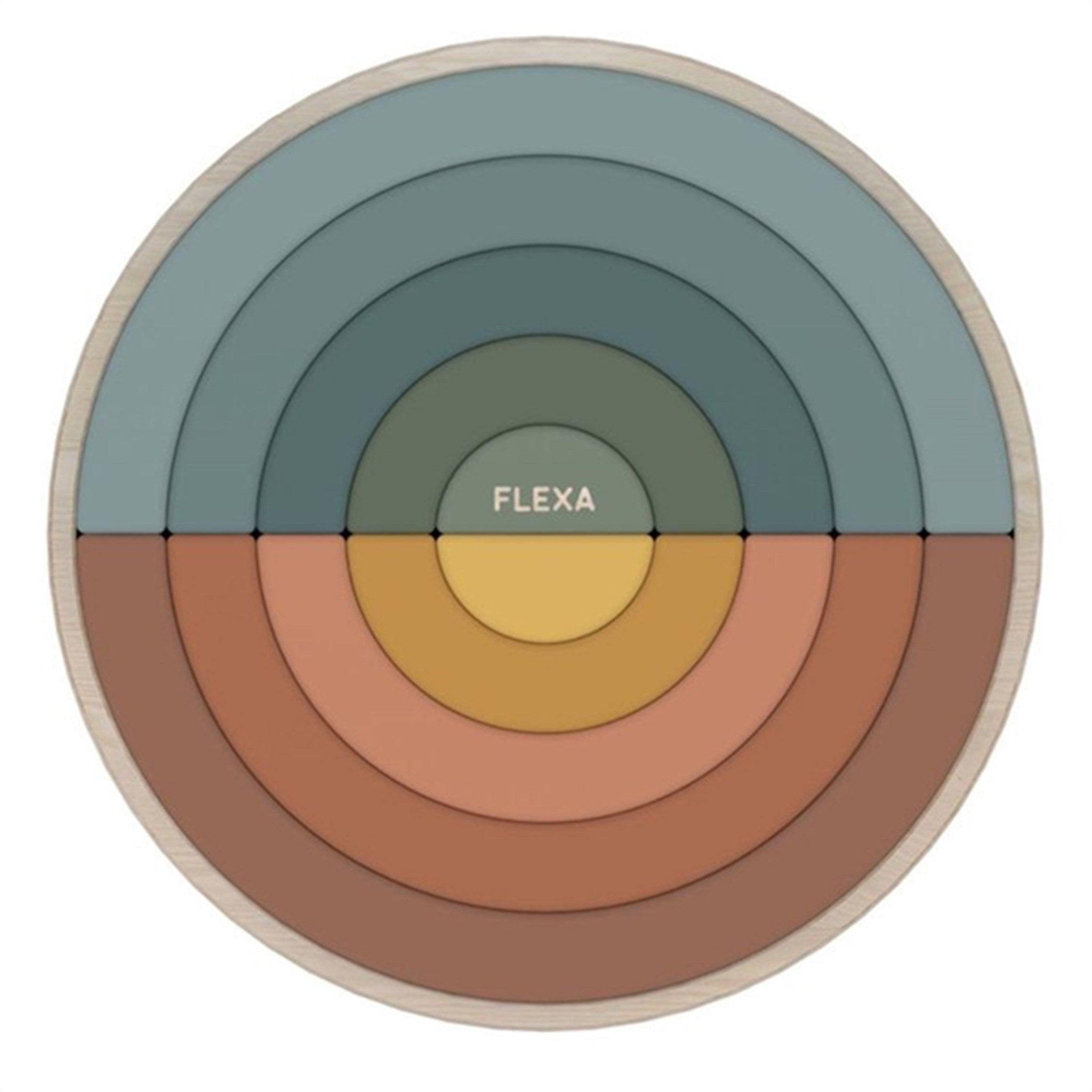 FLEXA PLAY Puslespil Regnbue Multi Color 8