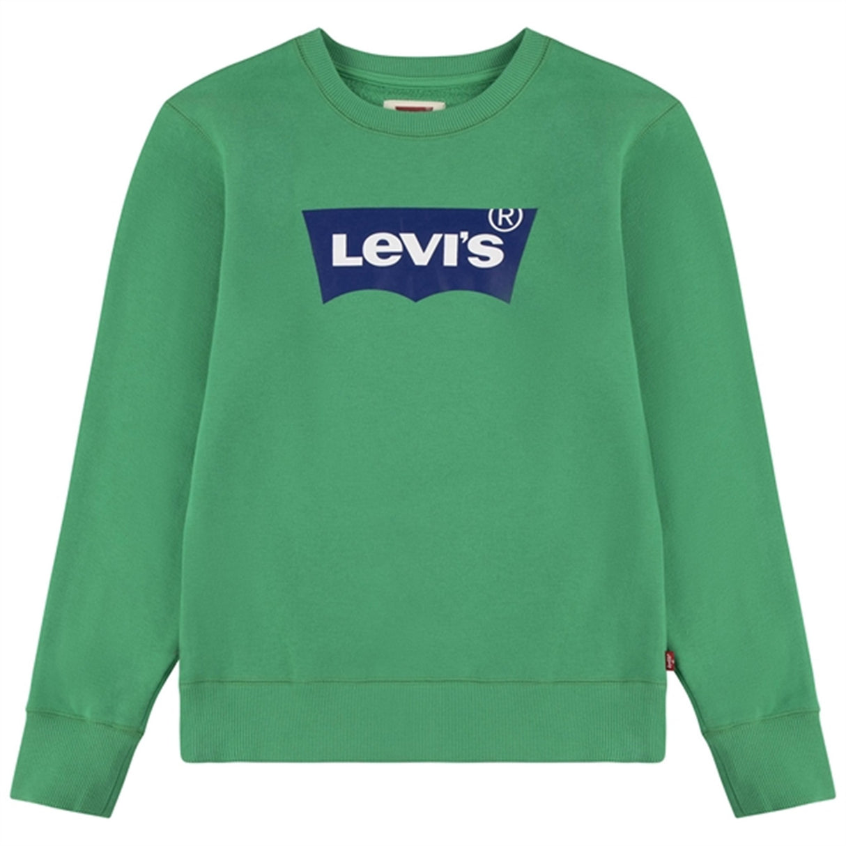 Levi's Batwing Crewneck Collegegenser Bright Green