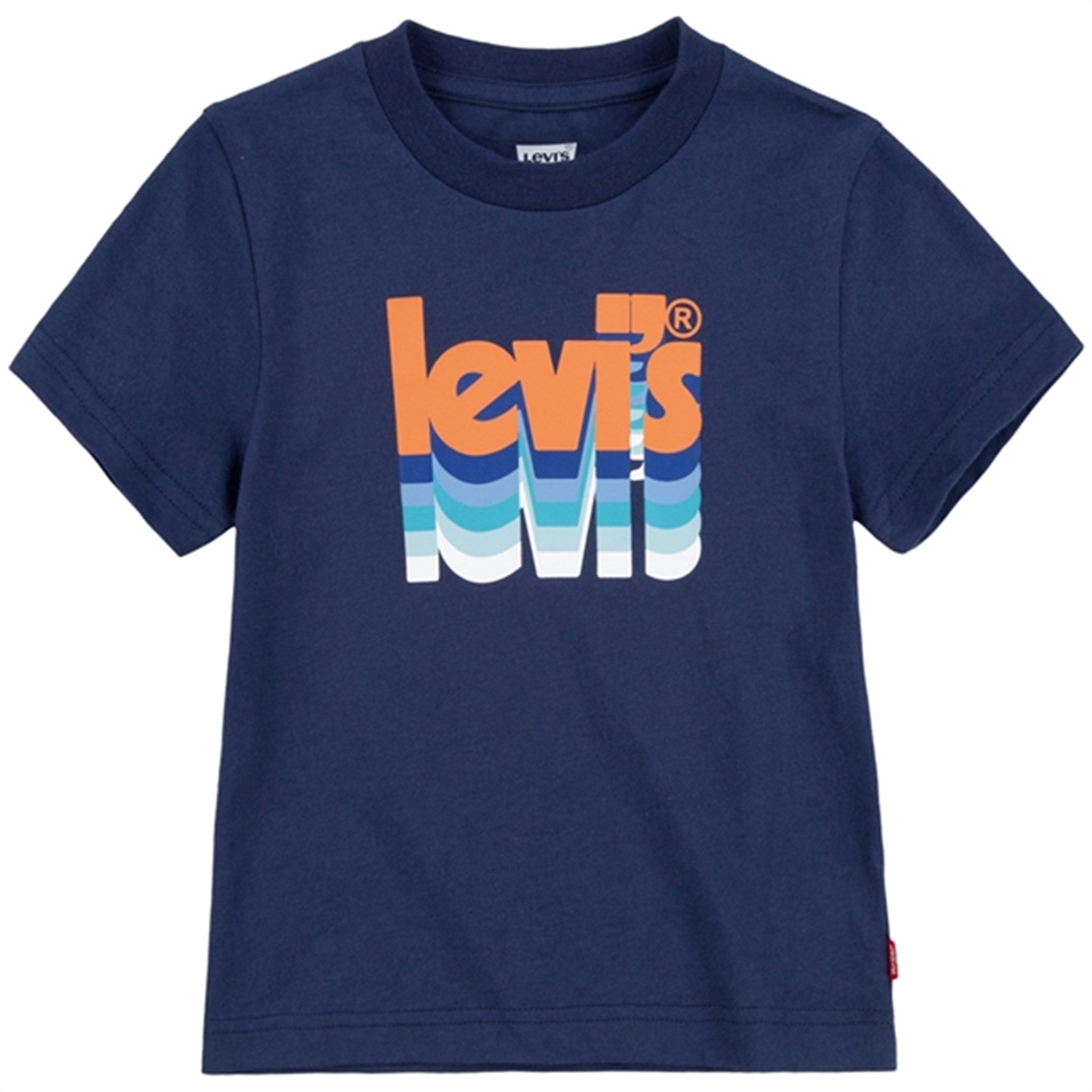 Levi's Layered Poster Logo T-shirt Blue