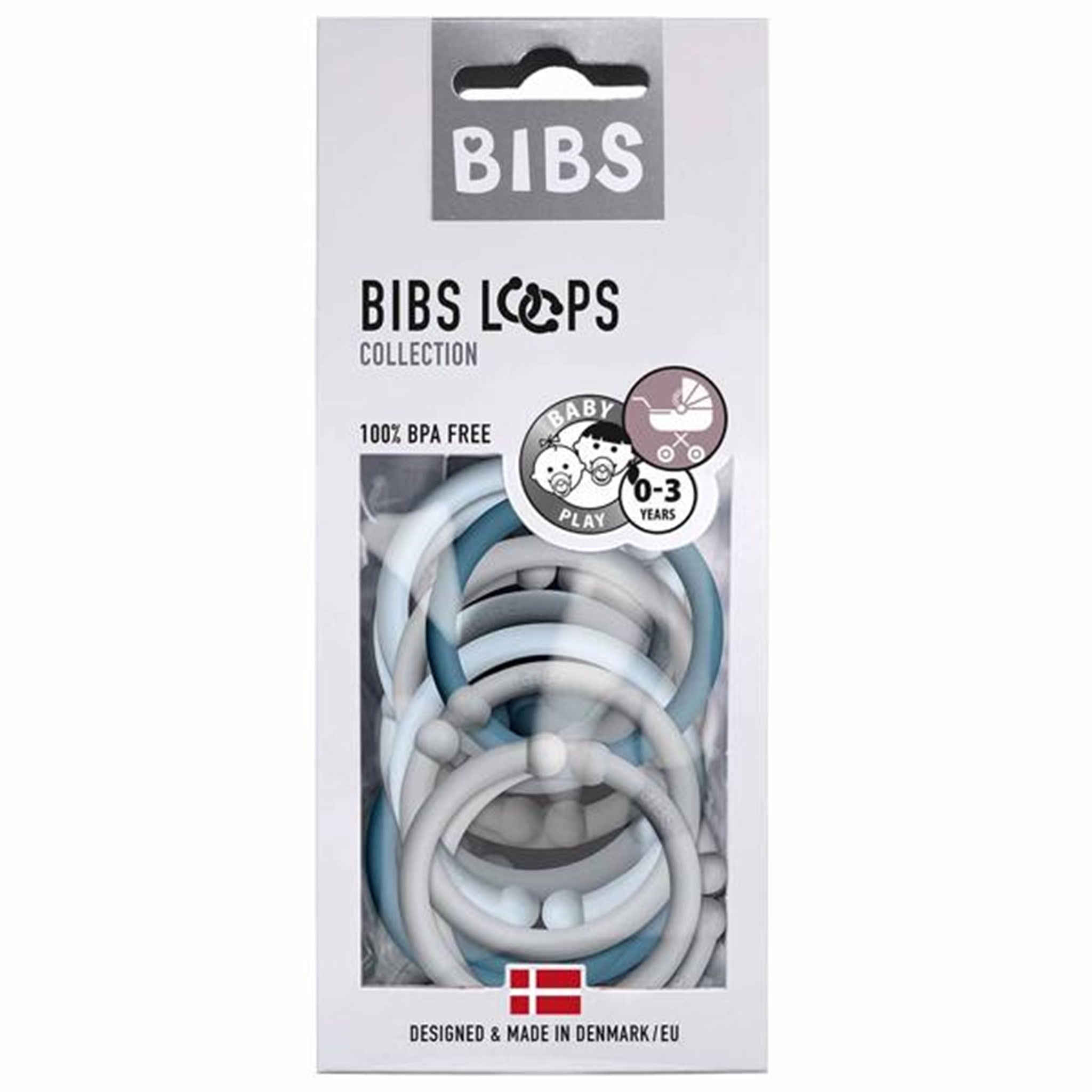 Bibs Loops Baby Blue/Cloud/Petrol