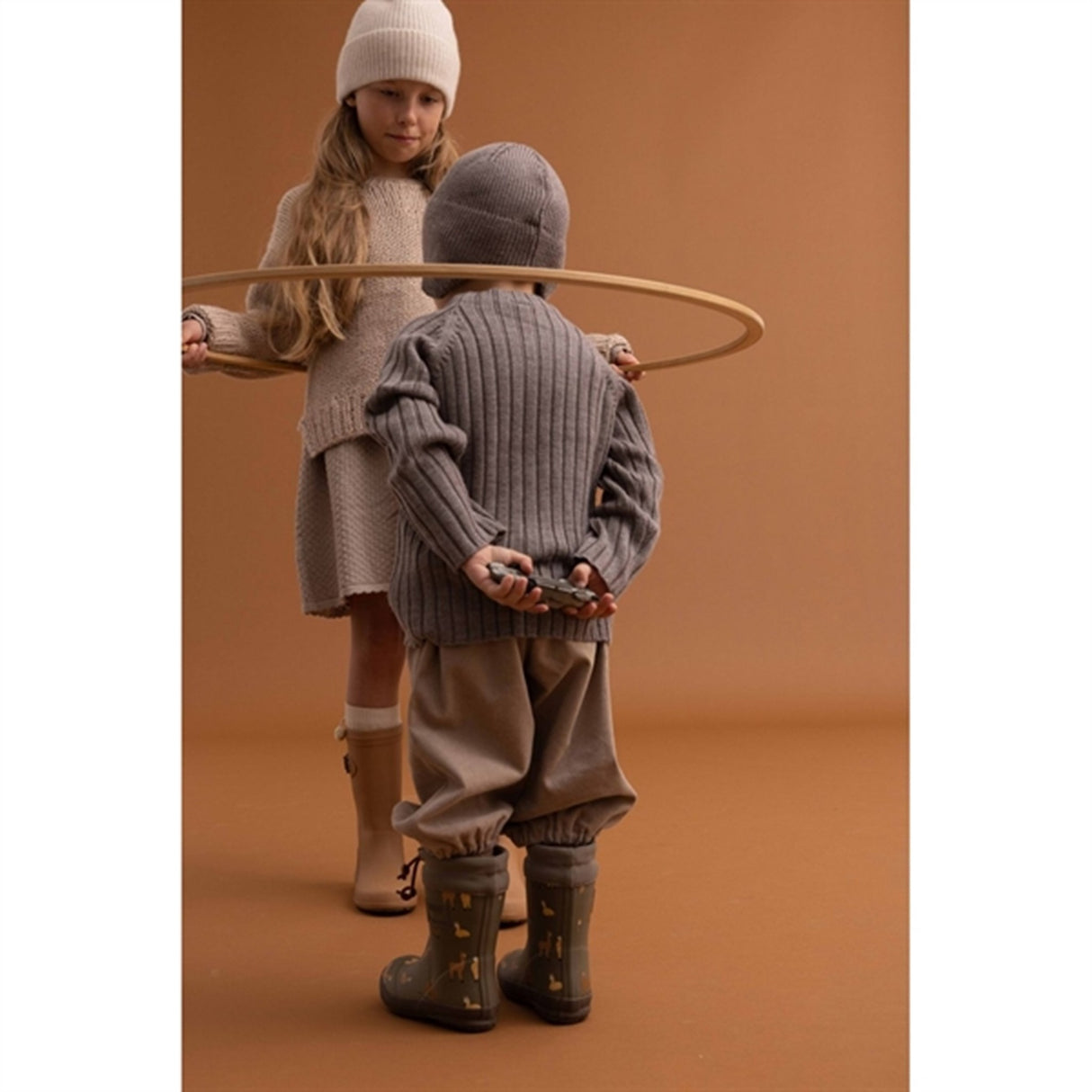 Huttelihut X Bisgaard Thermo Gummistøvler Earth