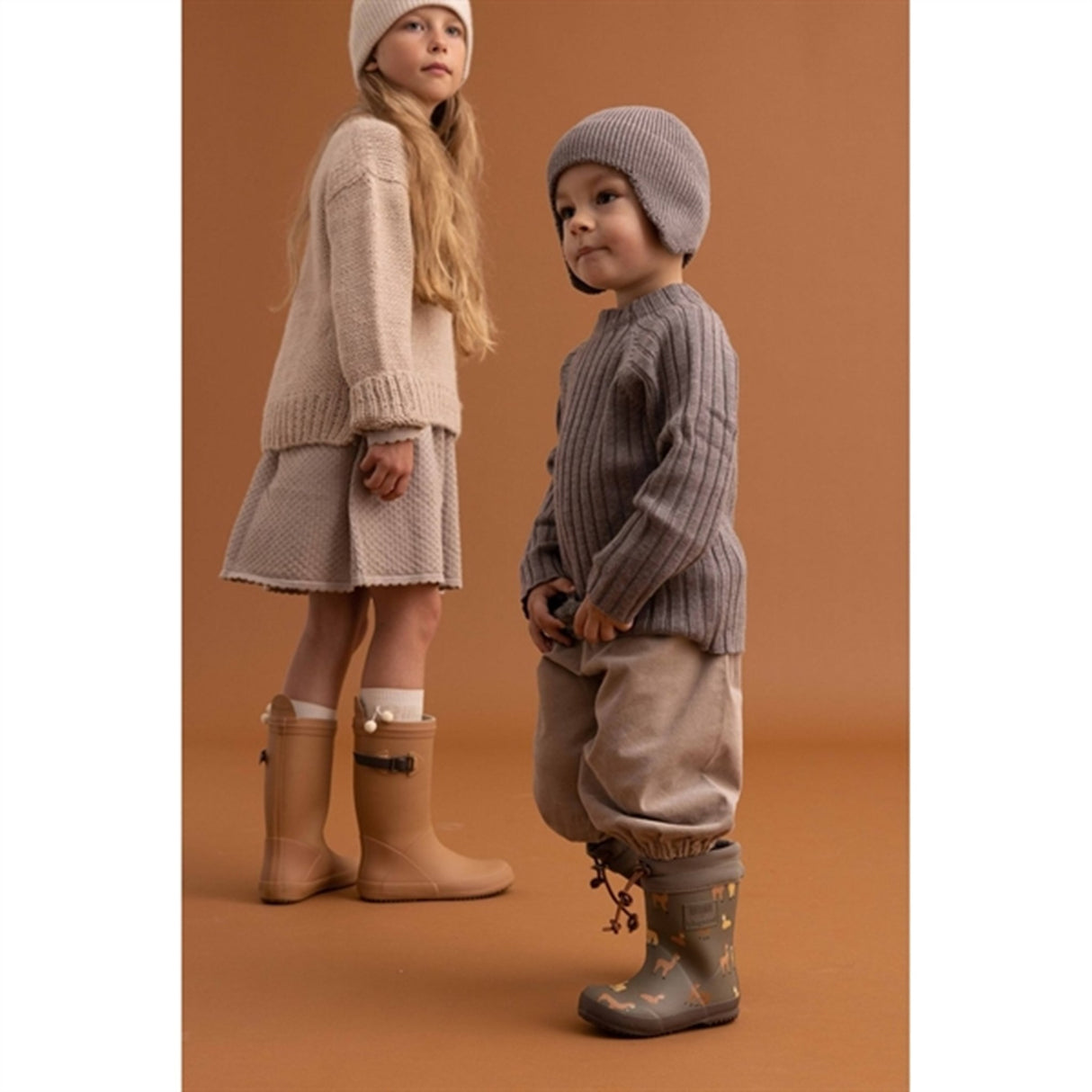 Huttelihut X Bisgaard Thermo Gummistøvler Earth