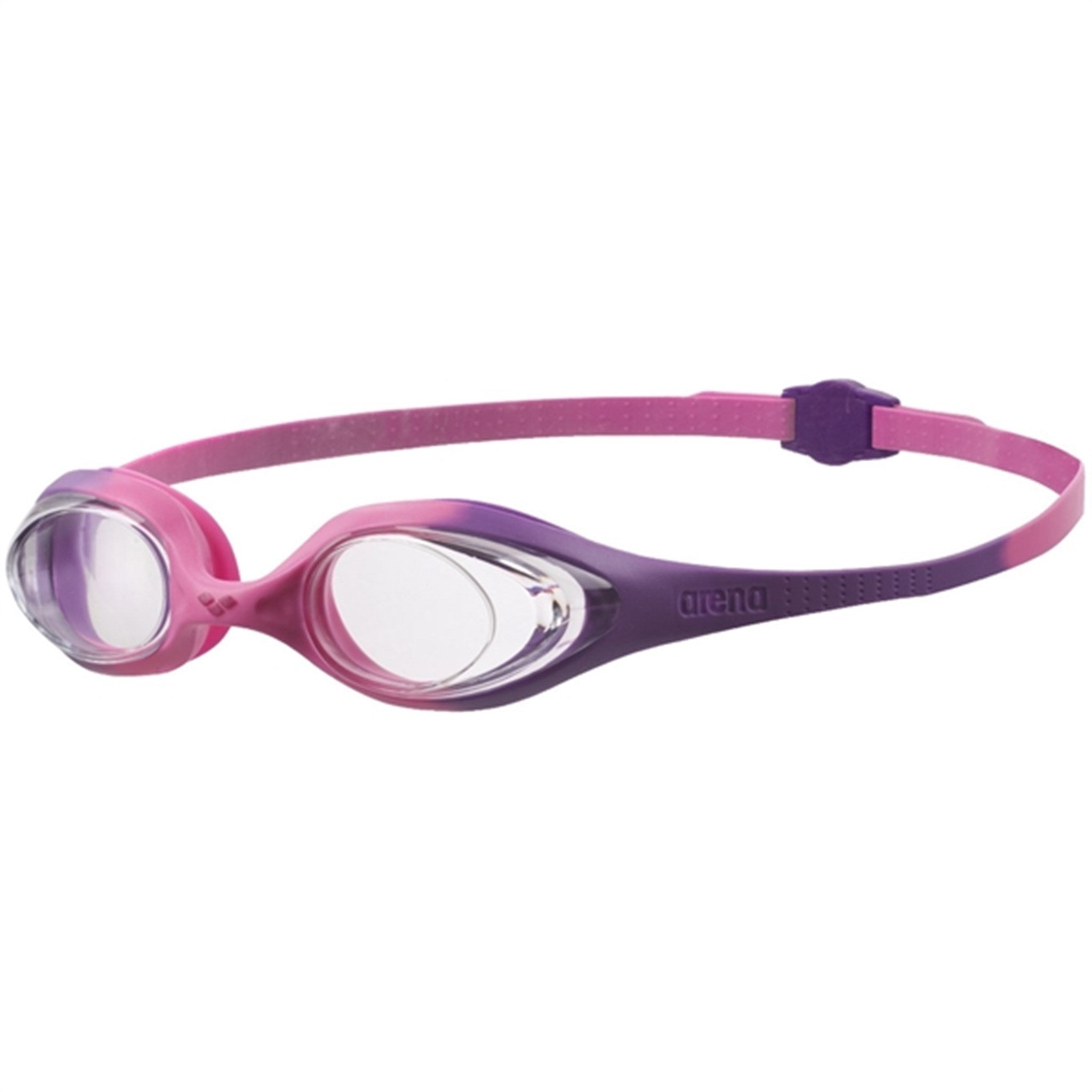 Arena Spider Svømmebriller Jr Violet-Clear-Pink