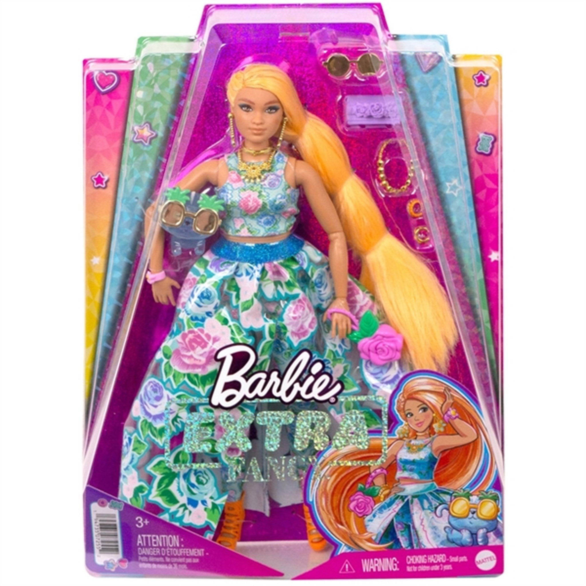 Barbie® Extra Fancy Dukke Blomstret 2