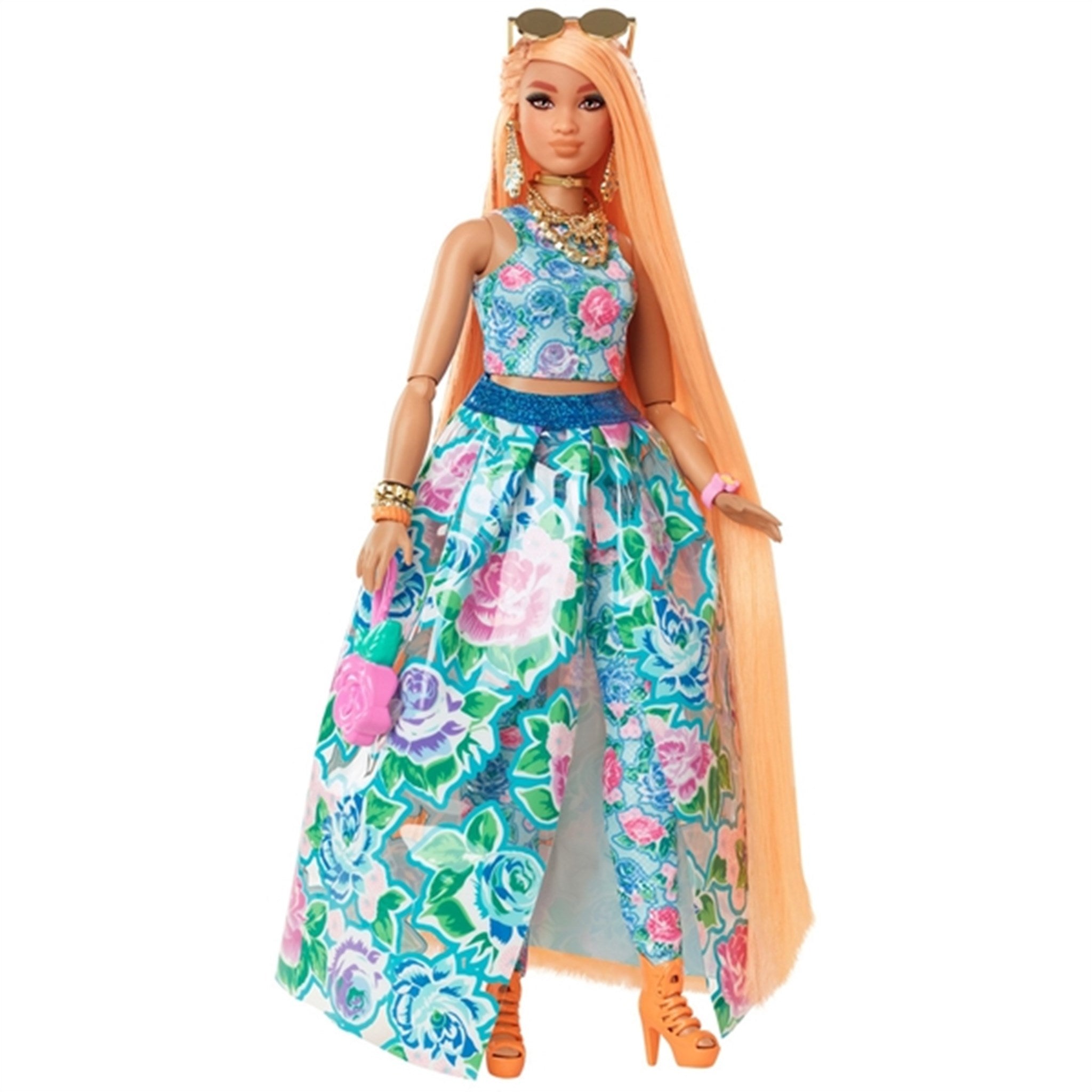Barbie® Extra Fancy Dukke Blomstret 4