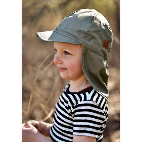 Mikk-Line Solhatt Solid Dusty Olive