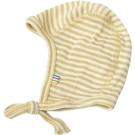 Joha Ull/Silke Yellow Stripe Babyhjelm