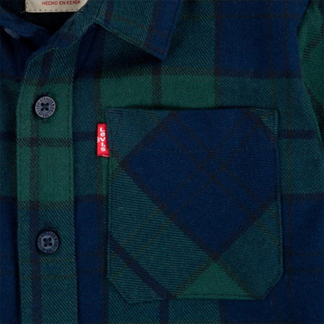 Levi's Plaid Flannel Pocket Skjorte Sycamore 2