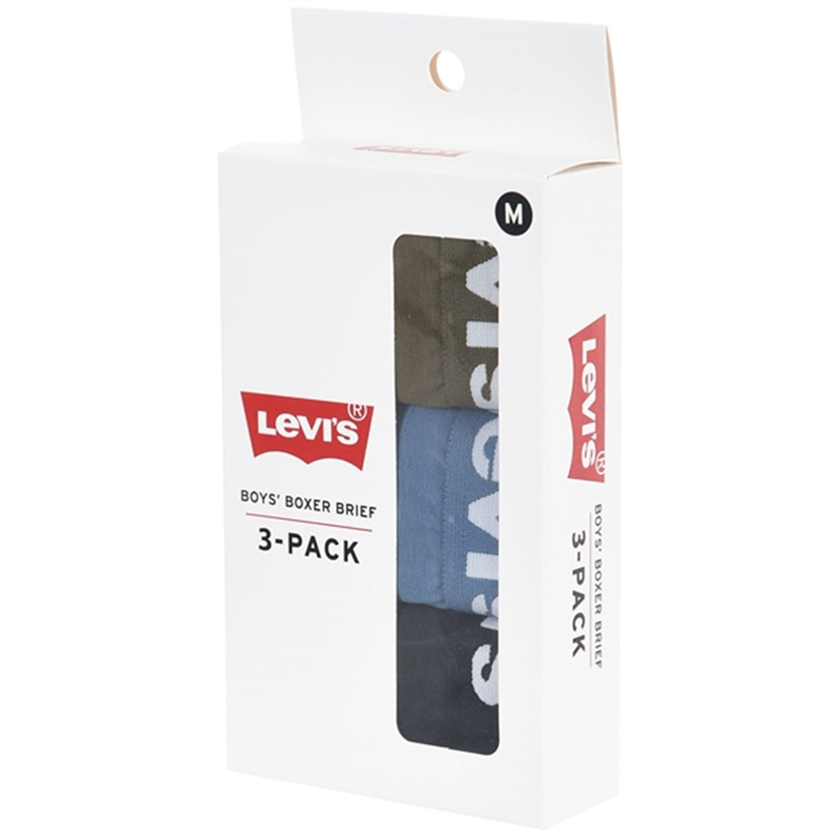 Levi's Boxer Shorts 3-pakning Svart