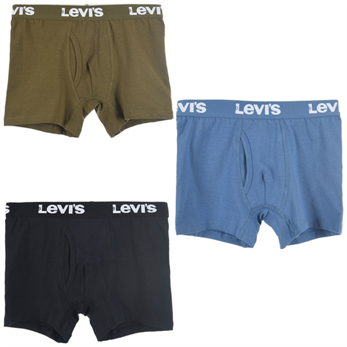 Levi's Boxer Shorts 3-pakning Svart