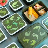 A Little Lovely Company Bento Matkasse Crocodiles 2