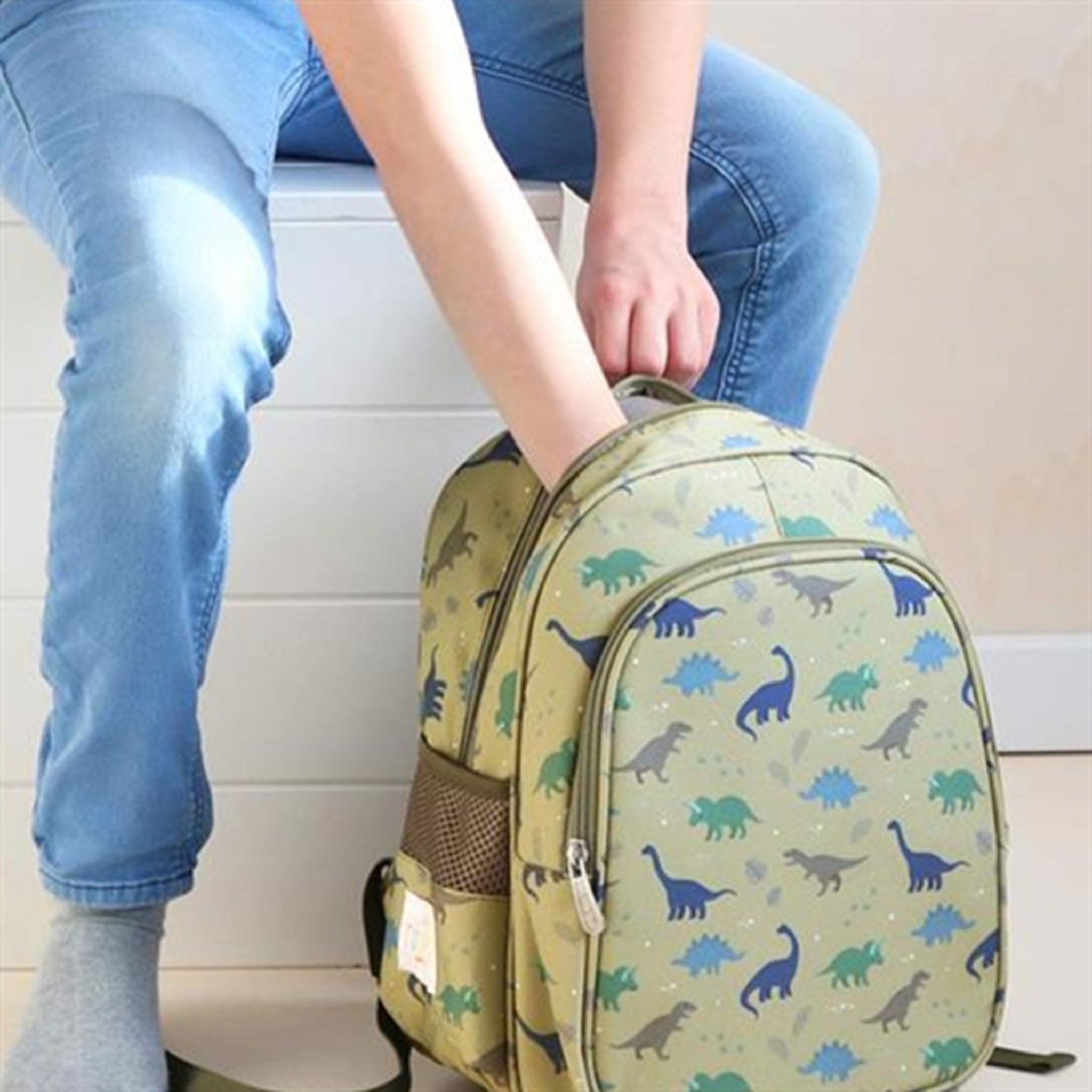 A Little Lovely Company Backpack Dinosaurs 2