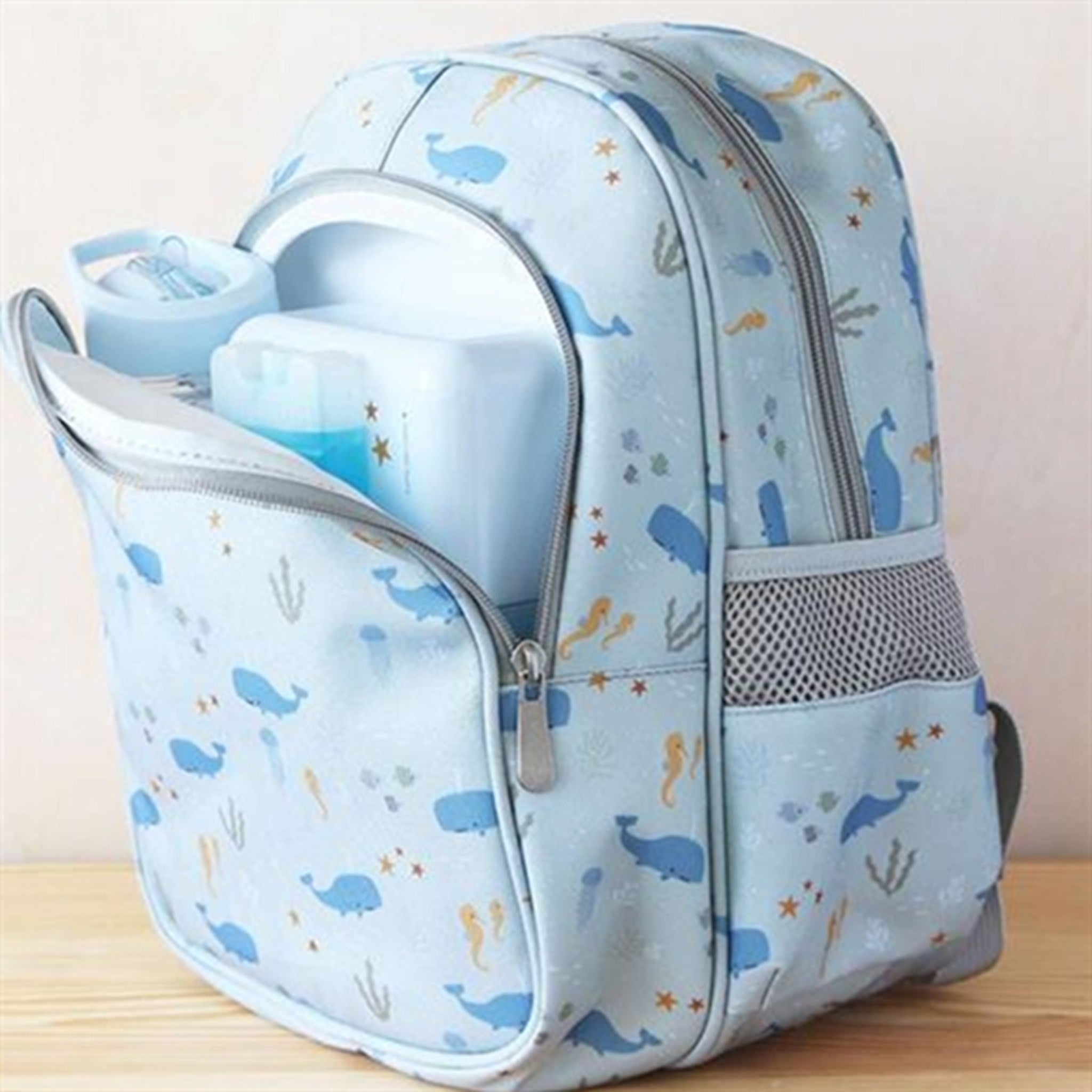 A Little Lovely Company Backpack Ocean 3