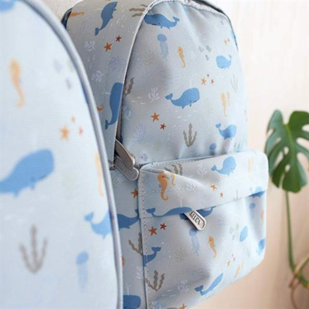 A Little Lovely Company Backpack Small Ocean