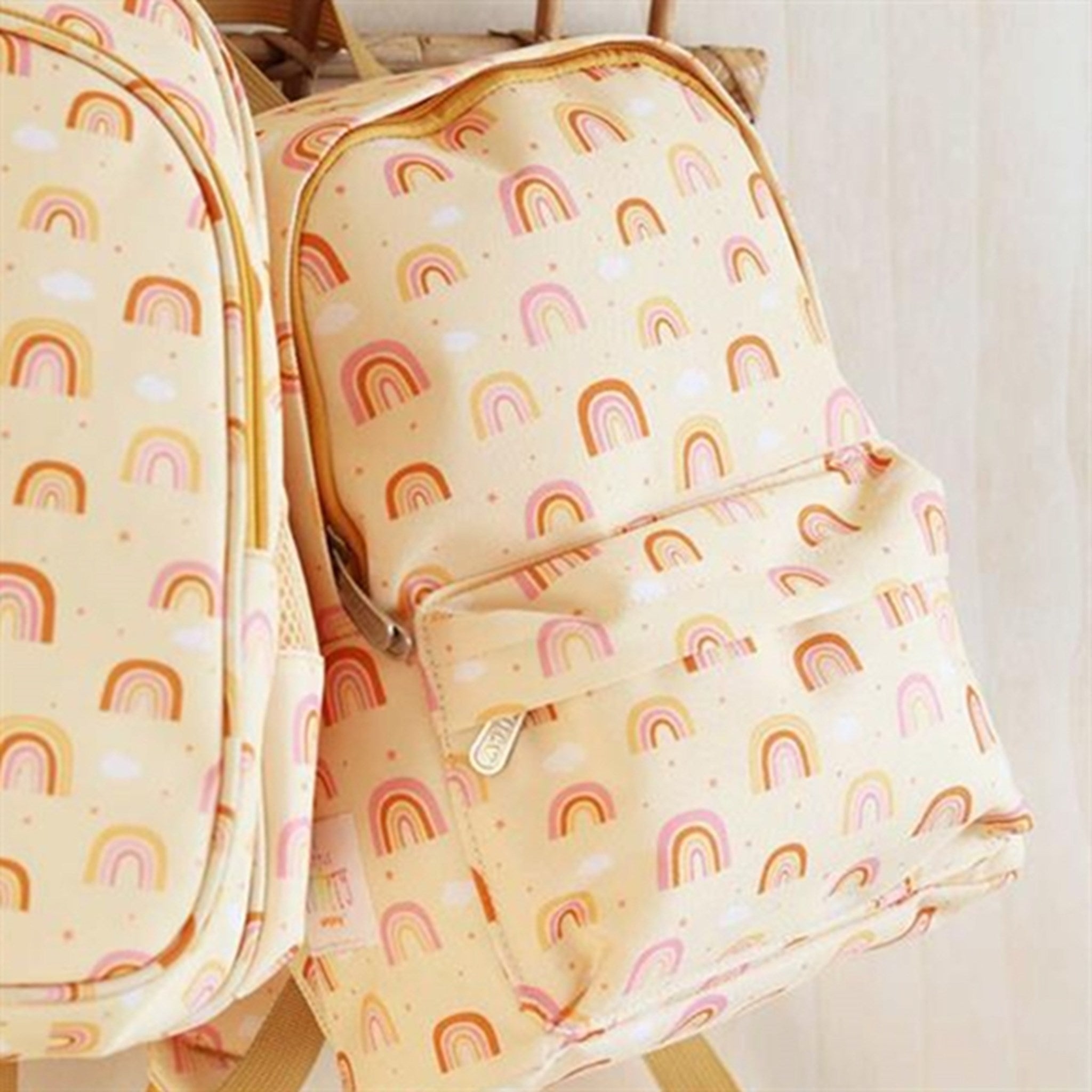 A Little Lovely Company Backpack Small Rainbows 4