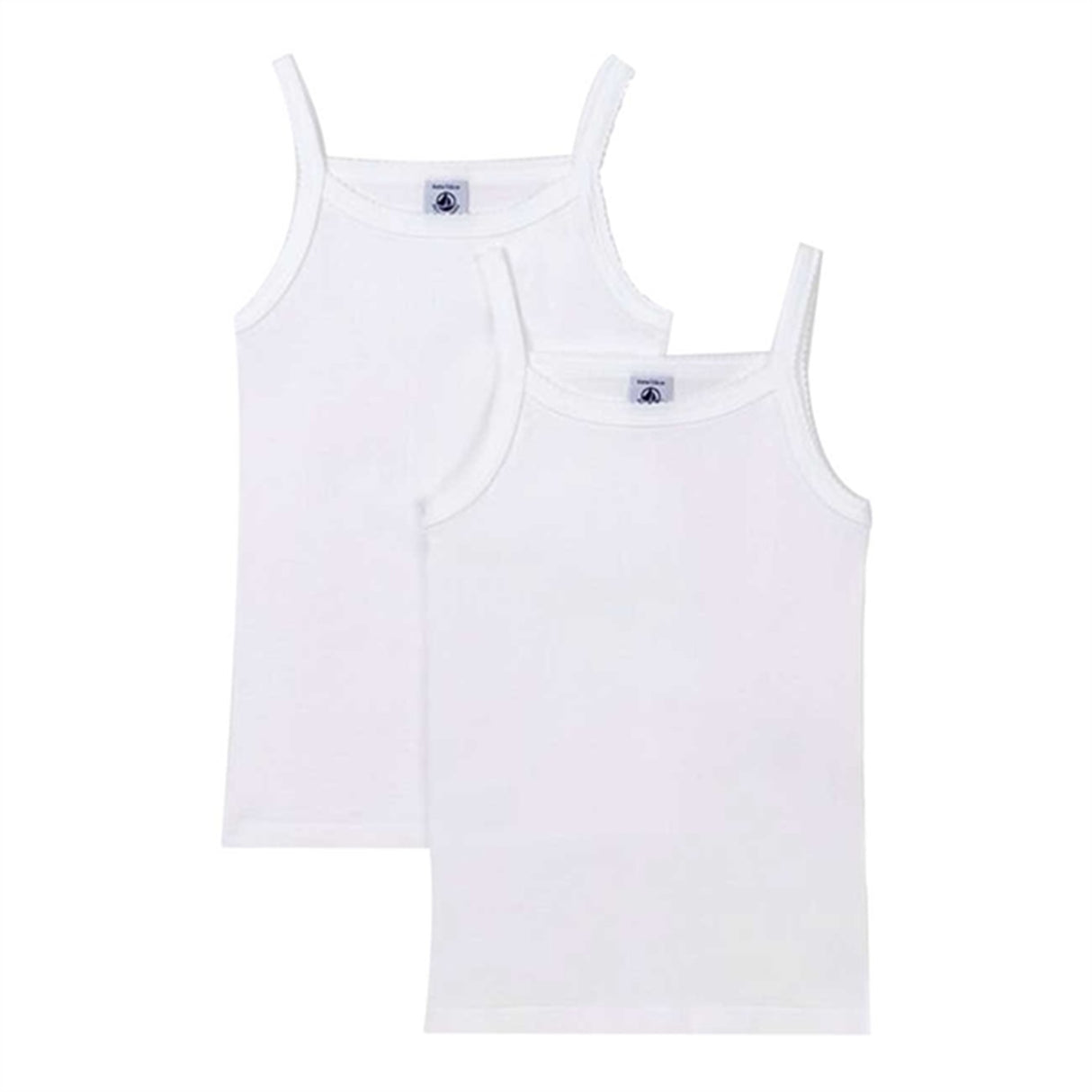 Petit Bateau Undershirt 2-pak White