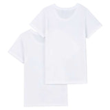 Petit Bateau T-shirt MC 2-pak White 2