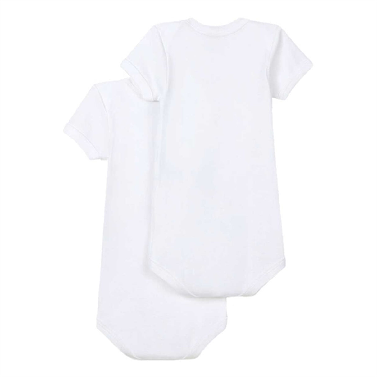 Petit Bateau Body MC 2-Pak White