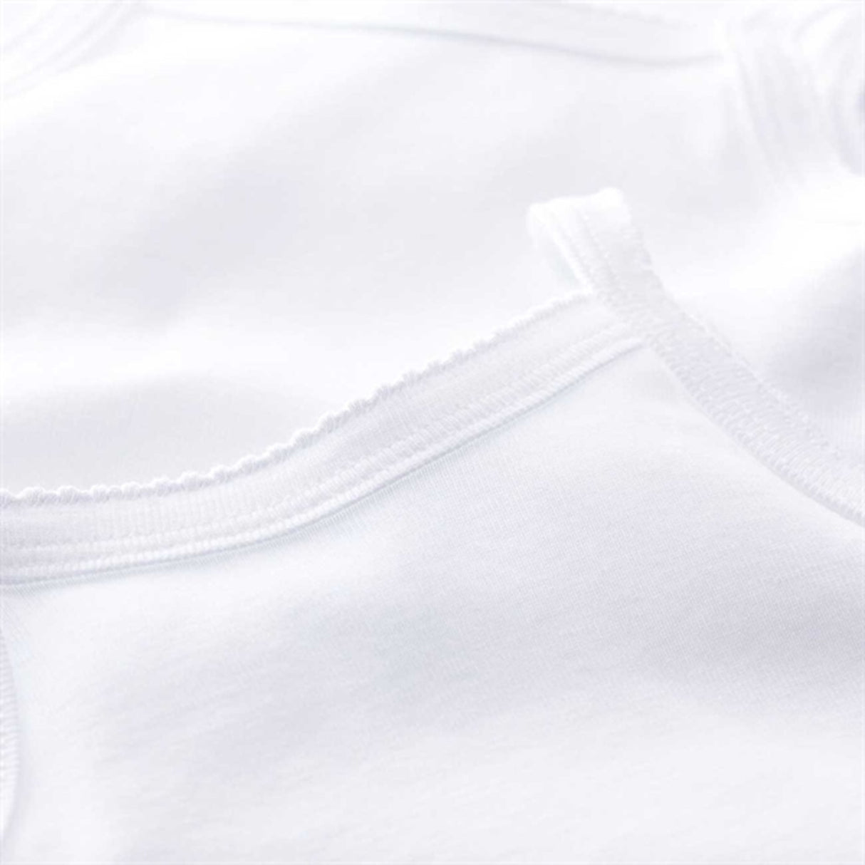 Petit Bateau Body 2-pak White 2