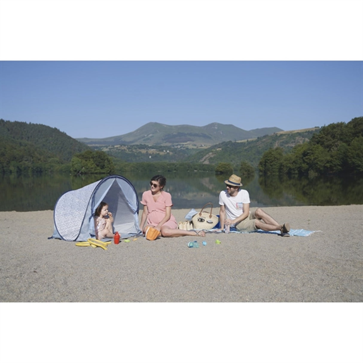 Babymoov Anti-UV Telt Blue Waves