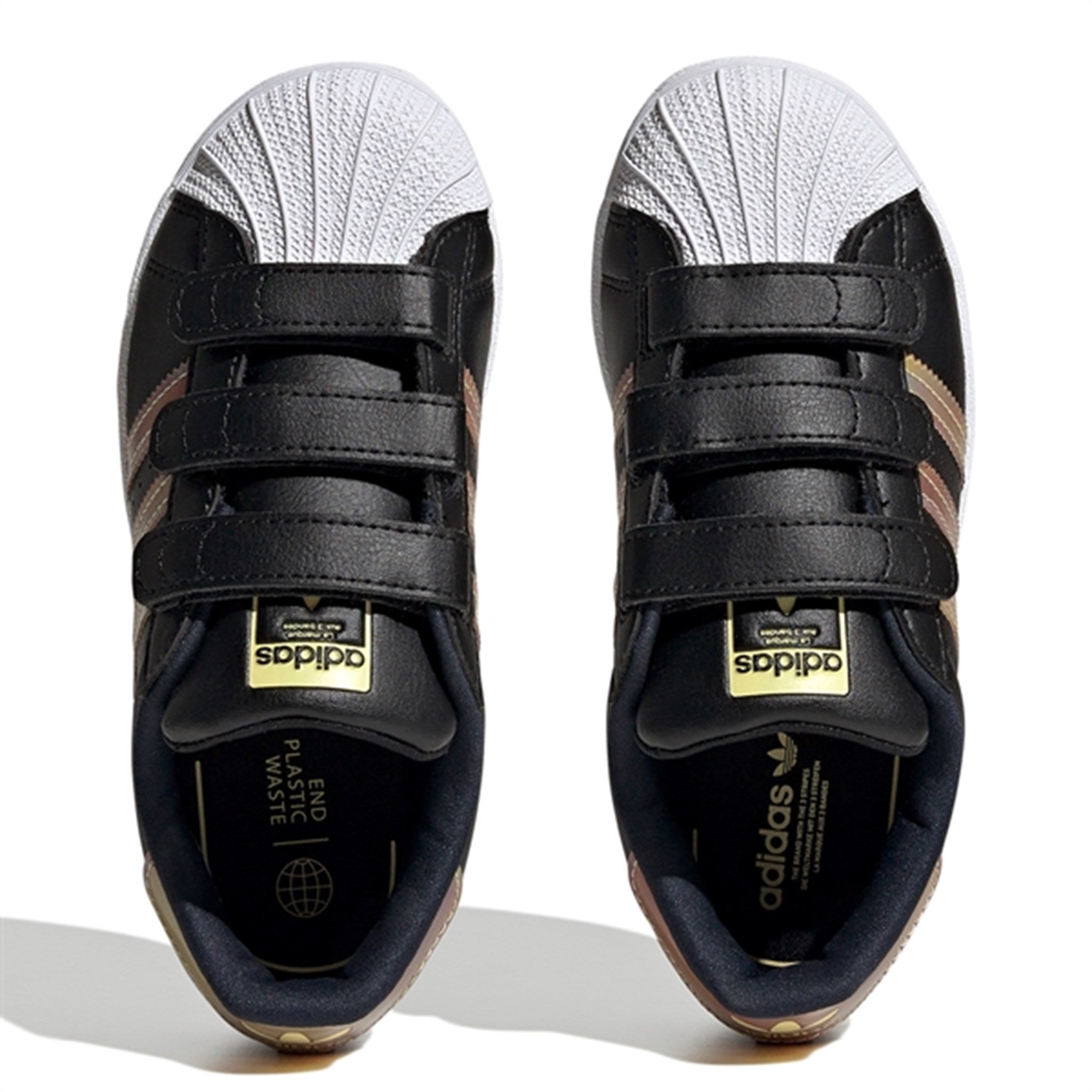 adidas Originals Superstar Sneakers Core Black / Purrus 3