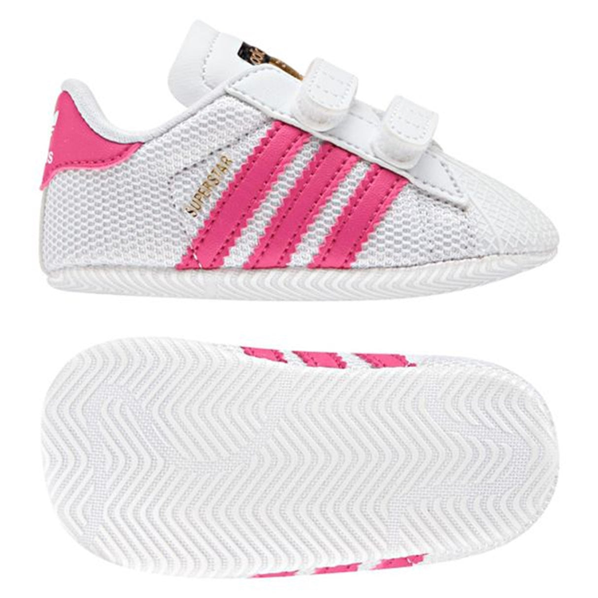 adidas Baby Superstar Sneakers White/Pink