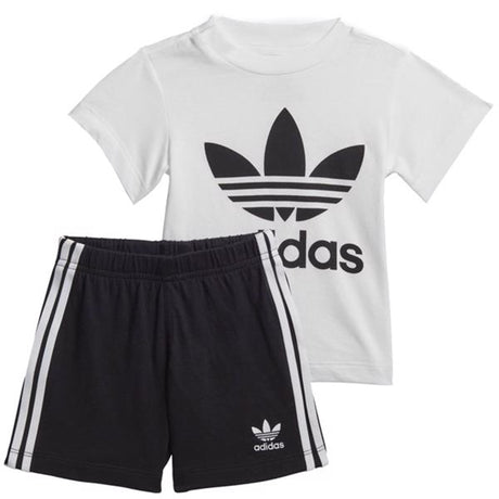 adidas Shorts Tee Set Black/White