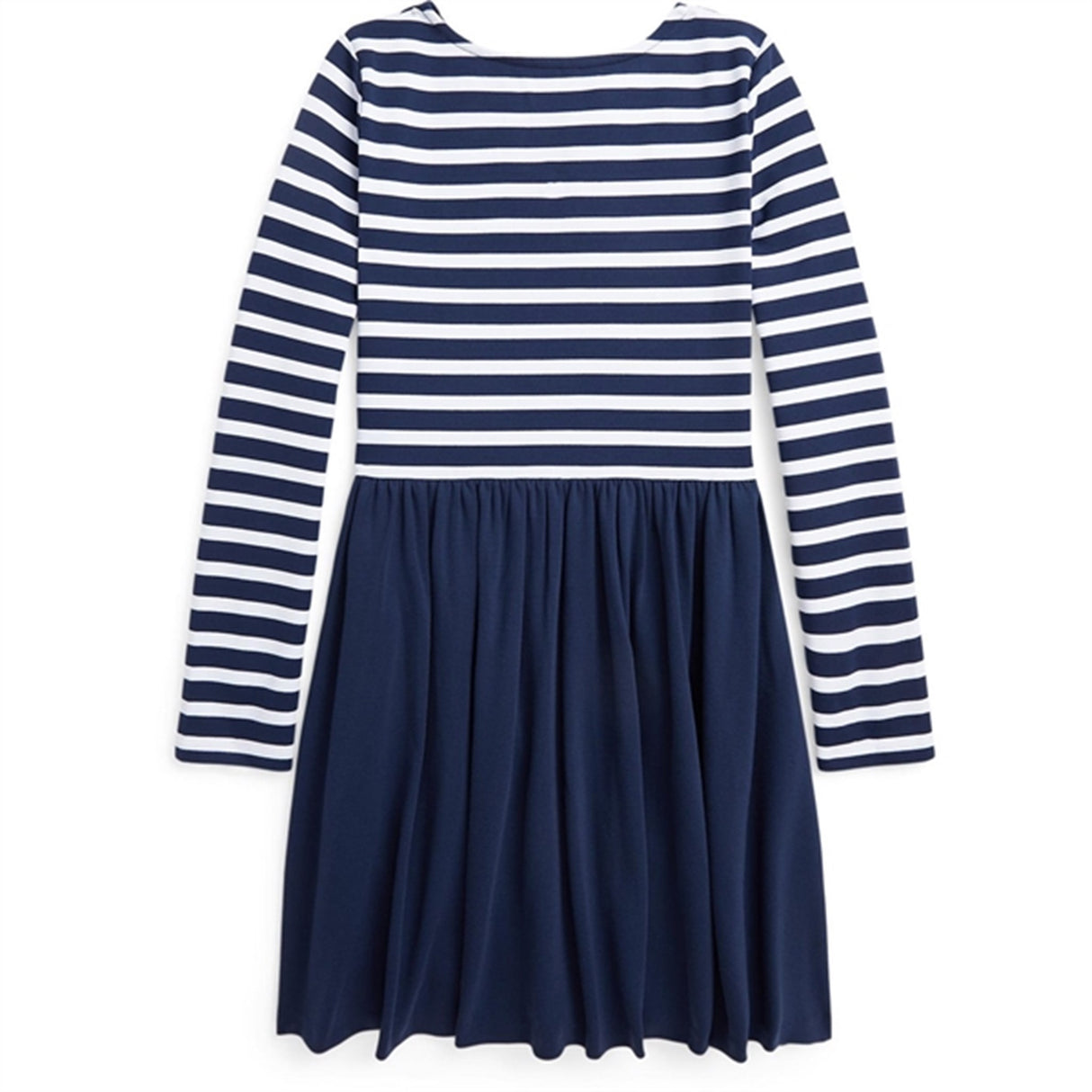 Polo Ralph Lauren Girls Kjole Newport Navy W White 2