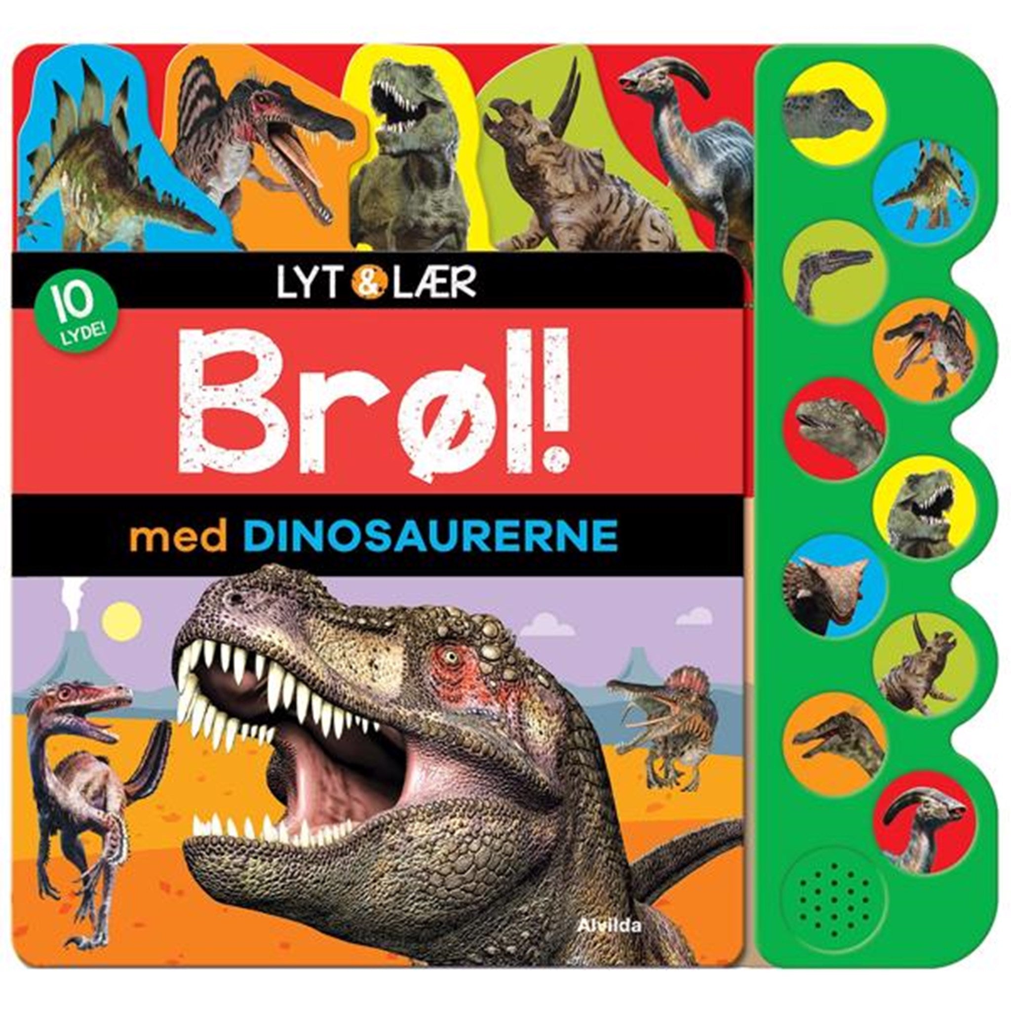 Alvilda Lyt og Lær - Brøl Med Dinosaurerne