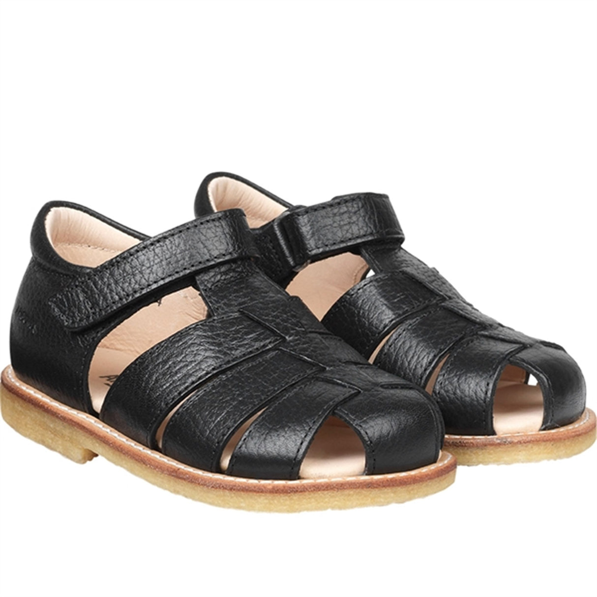 Angulus Sandal M. Velcro Sort 5026-101-2504