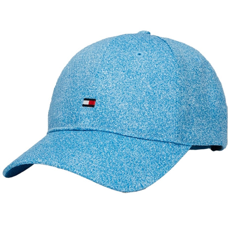 Tommy Hilfiger Small Flag Denim Caps Denim Light