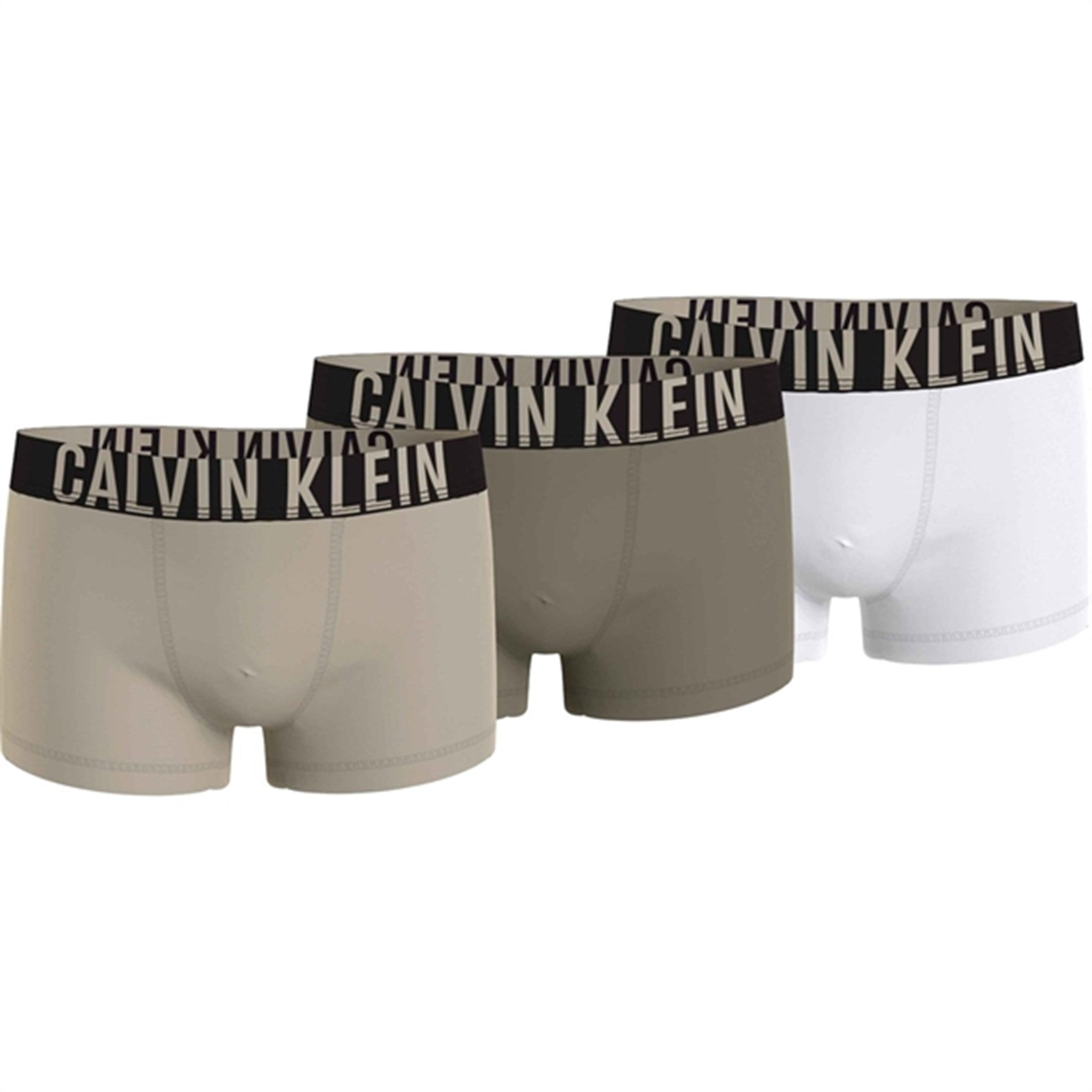 Calvin Klein Bokser Shorts 3-Pak Mistybeige/Moldedclay/Pvhwhite