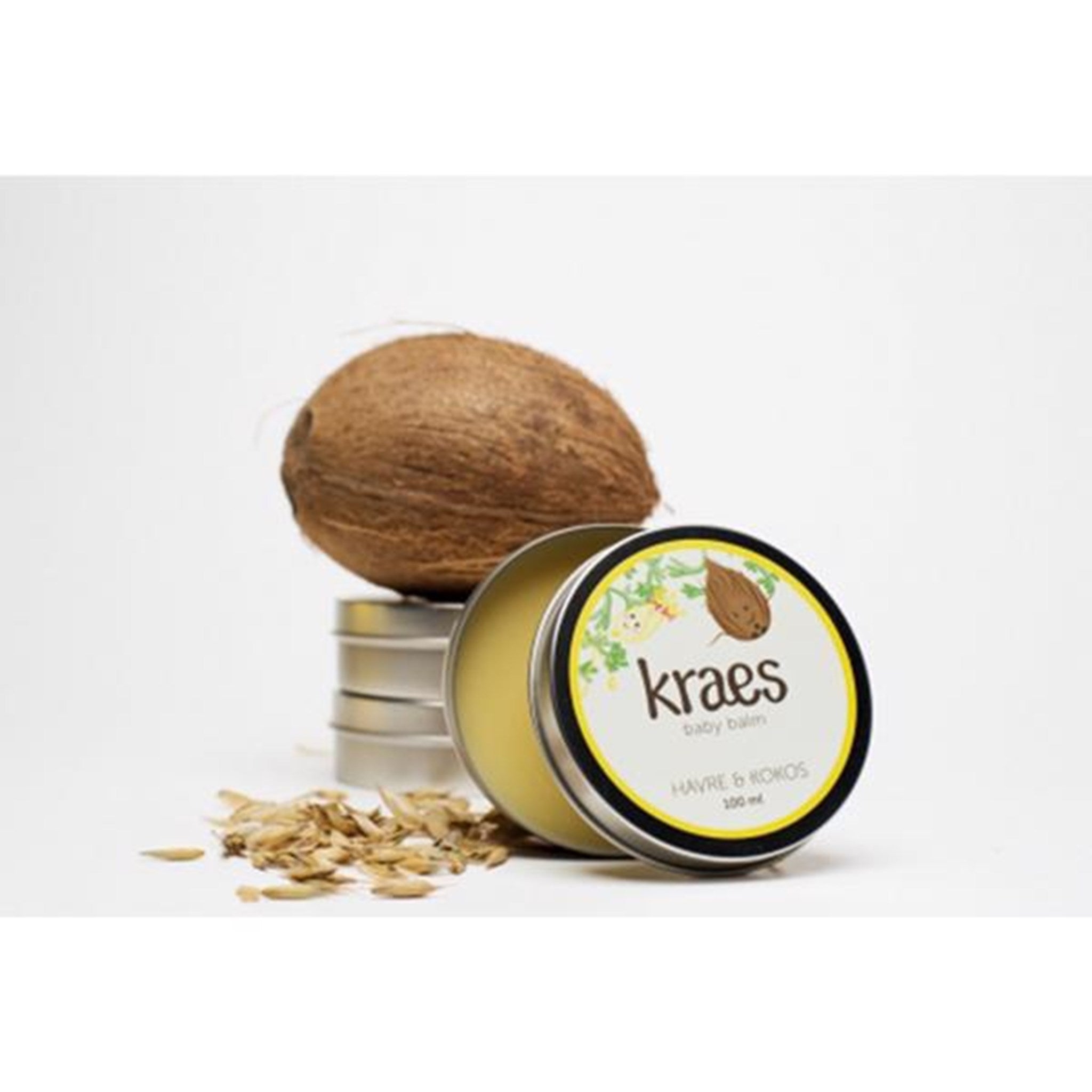 Kraes Baby Balm Havre/Kokos 100 ml 2