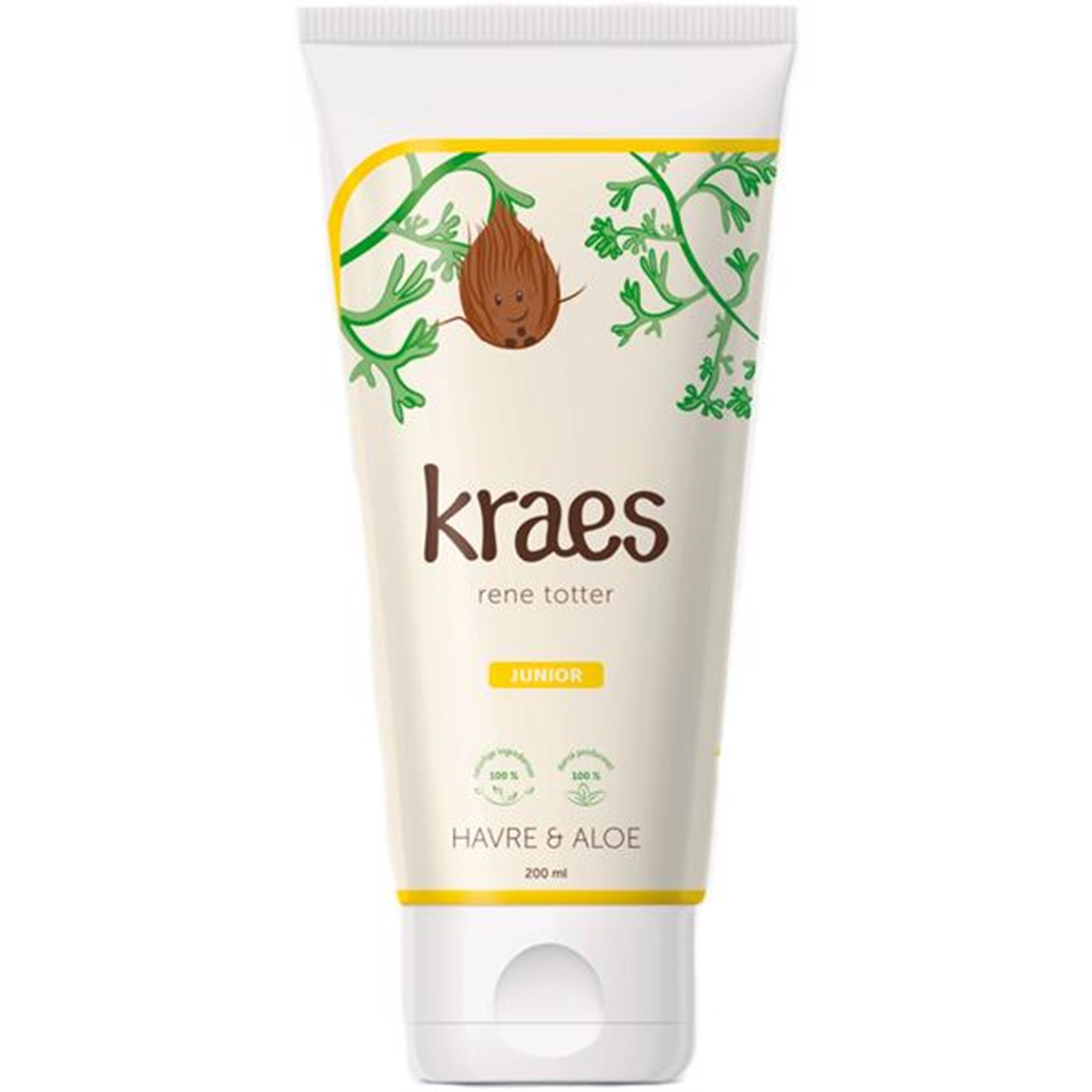 Kraes Rene Totter Havre / Aloe Shampoo Parfyme-fri 200 ml