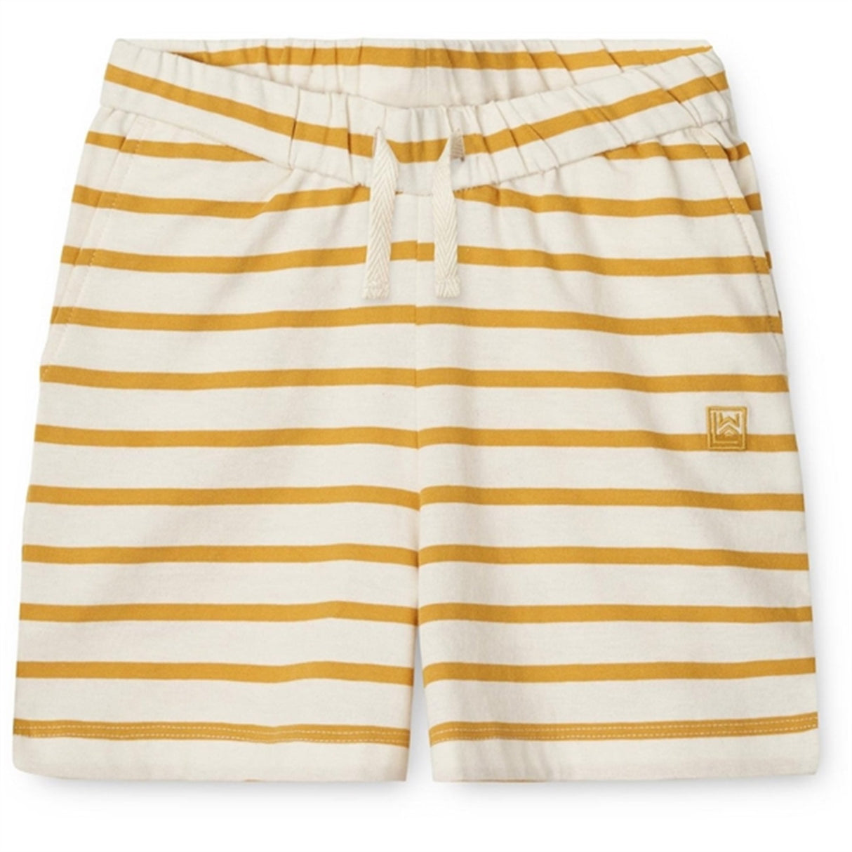 Liewood Y/D Stripe Creme De La Creme/Yellow Mellow Bako Stripe Shorts