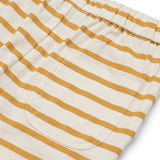 Liewood Y/D Stripe Creme De La Creme/Yellow Mellow Bako Stripe Shorts 3