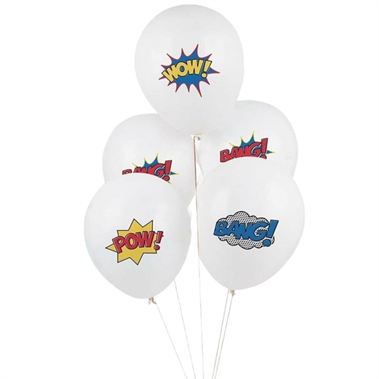 My Little Day Super Heroes Ballon 8 stk