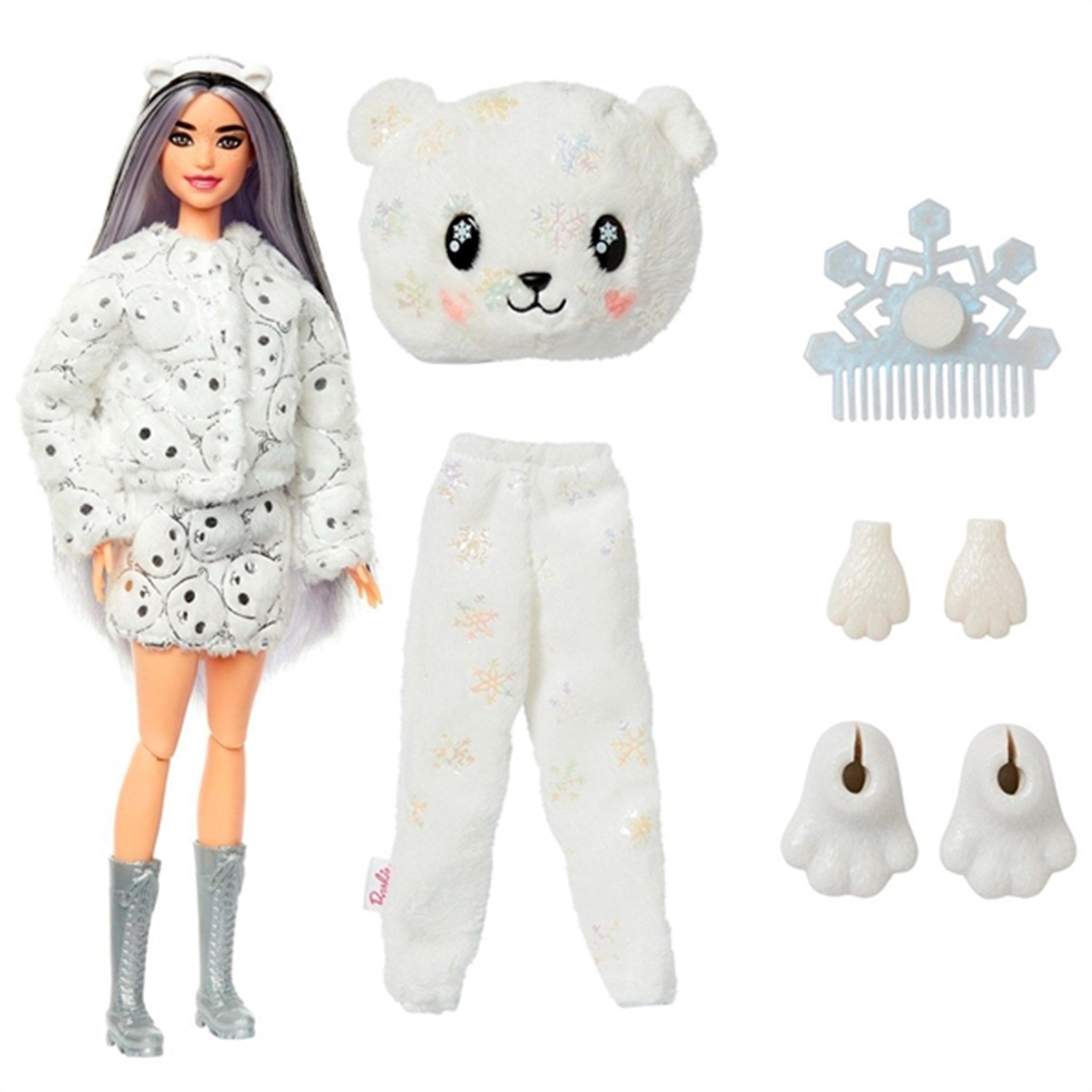 Barbie Cutie Reveal Winter Sparkle - Isbjørn 2