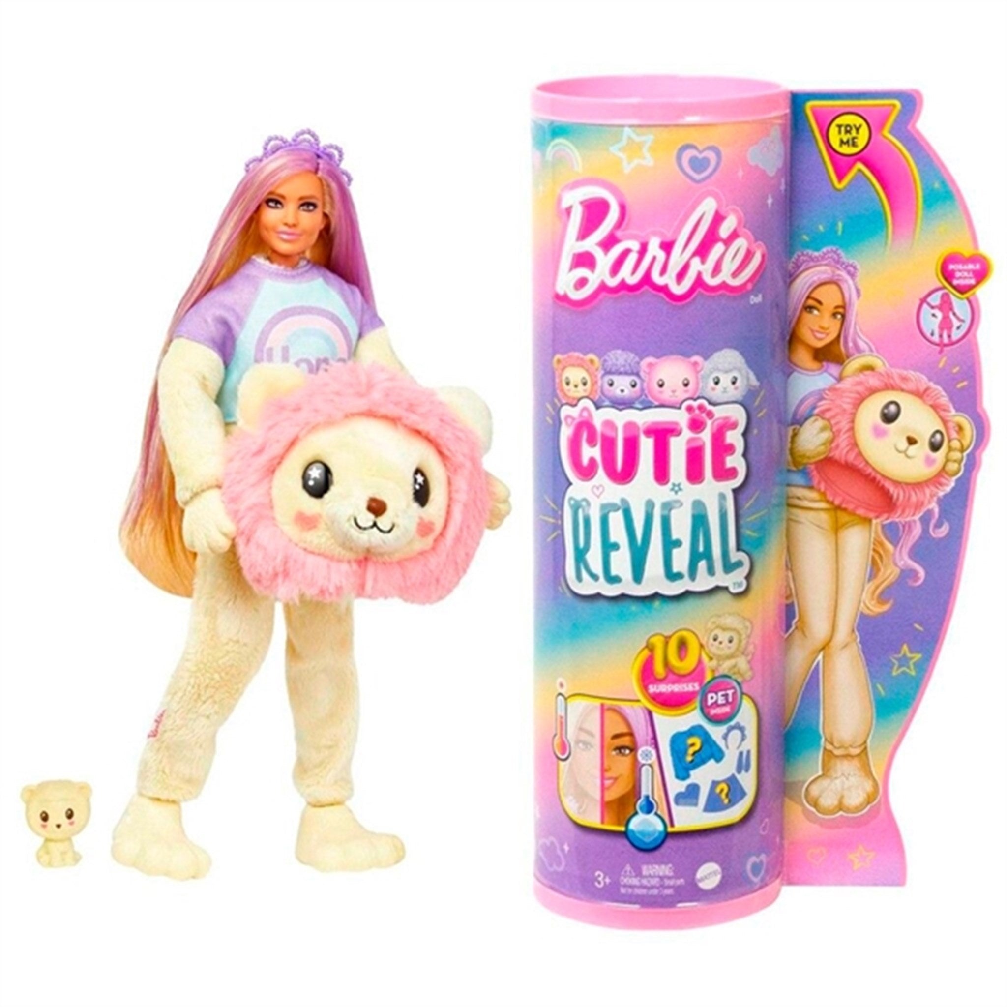 Barbie Cutie Reveal - Cozy Lion Tee