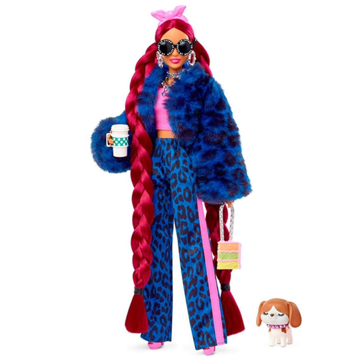 Barbie® Extra Dukke - Red/Blue