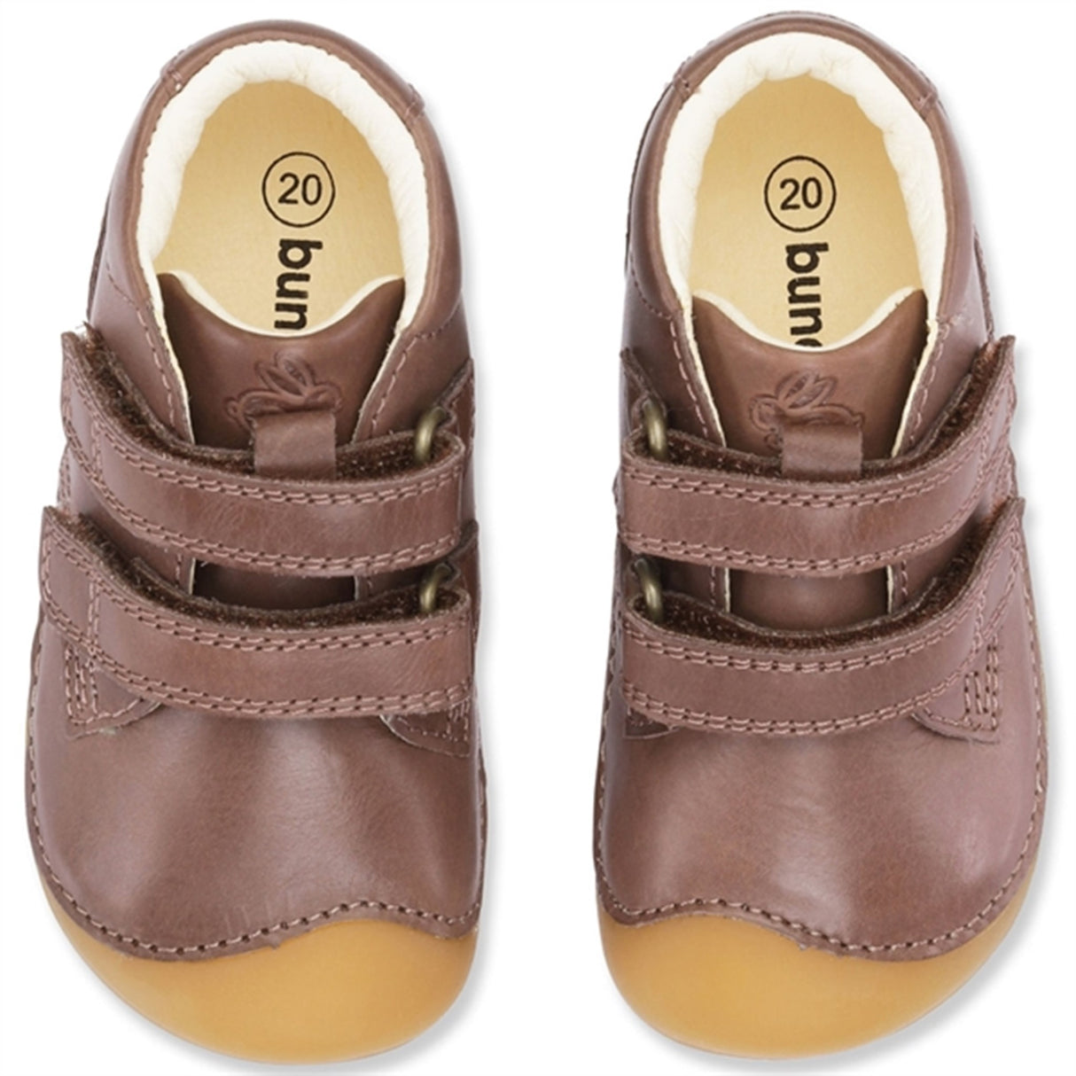 Bundgaard Begynnersko Petit Velcro Brown