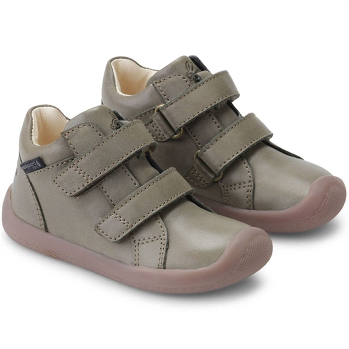 Bundgaard The Walk Velcro Tex Sko Army 2